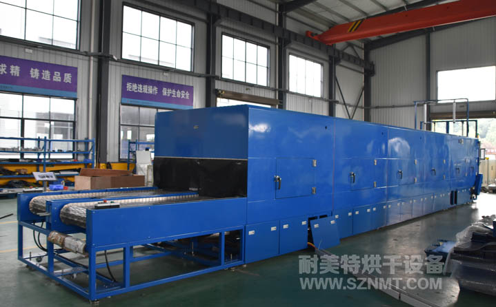 叉車輪子雙通道灌膠固化爐